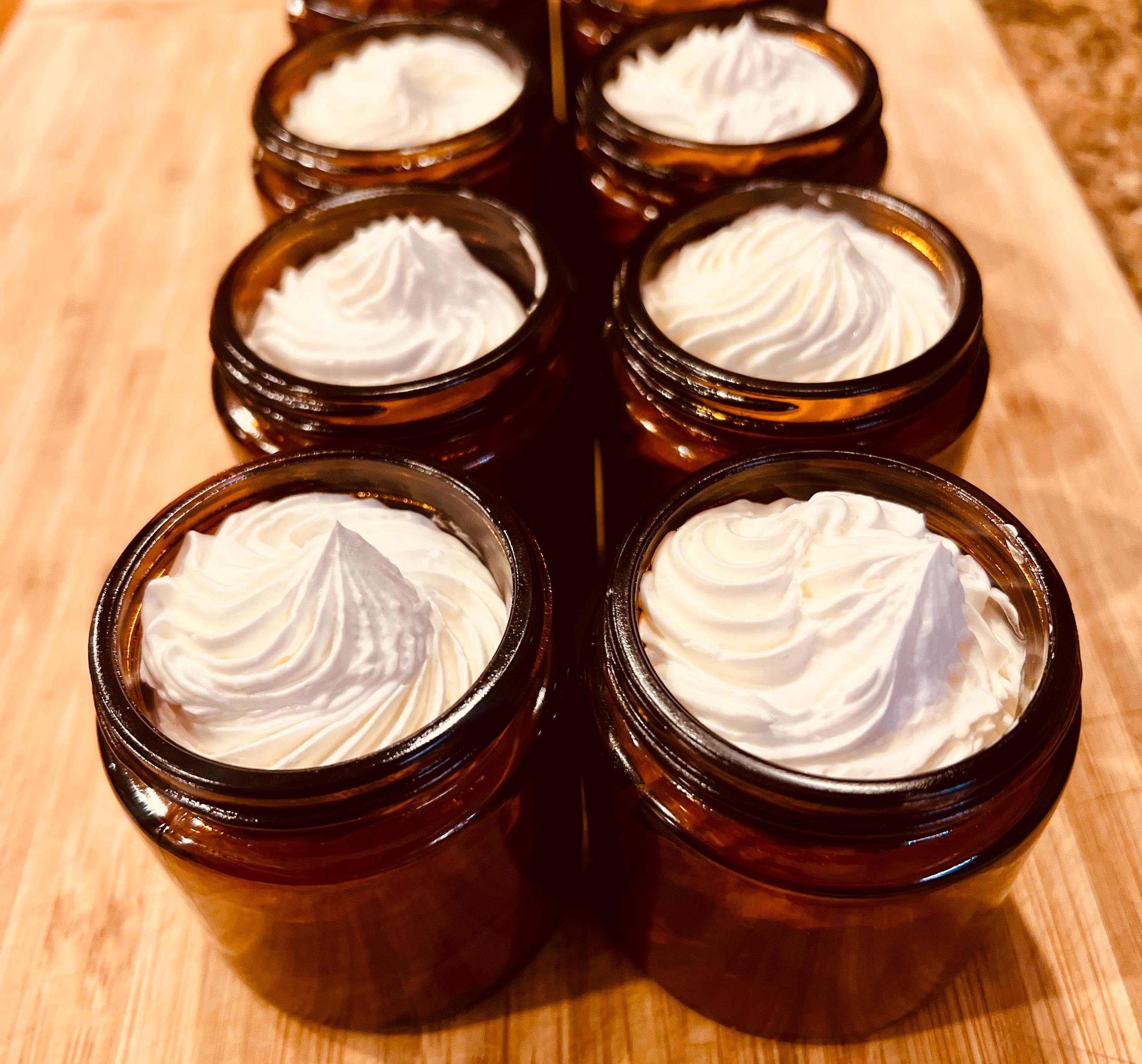 100% Pure Whipped Grass-Fed Tallow Cream (available in Rose, Sandalwood, Lavender and Vanilla)
