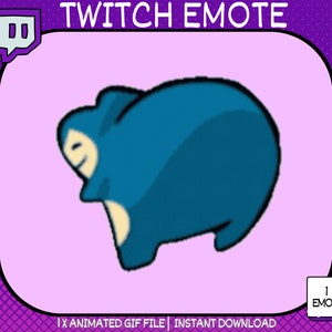 Animated Twitch Emote, Snorlax Twerking Emote, Funny Twitch Emote, Cute Twitch emote, Emote Twitch, Twitch Affiliate Emote, Twitch Sub Emote
