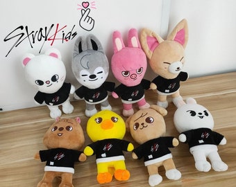 Skzoo Plush Gift! Skzoo Miniso Plushies Fans Collection and Gift! Stray Kids Plush Doll Toy! Skzoo University!