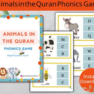 Animals in the Quran Phonics Game