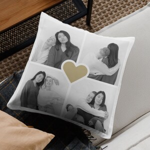 Friends forever Cushion, Personalized Photo Pillow,Personalized Pillow with phrase,Custom Best Friend Print, Birthday Gift for Best Friend