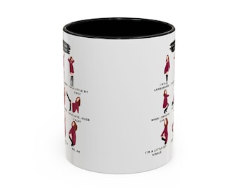 A Little Bit Alexis Rose Dance Schitt's Creek Accent Coffee Mug, 11oz