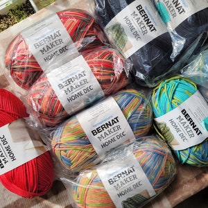 Bernat Home Maker Yarn Etsy