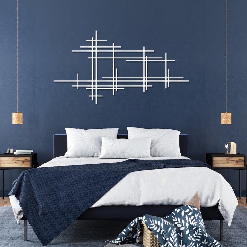 above bed decor