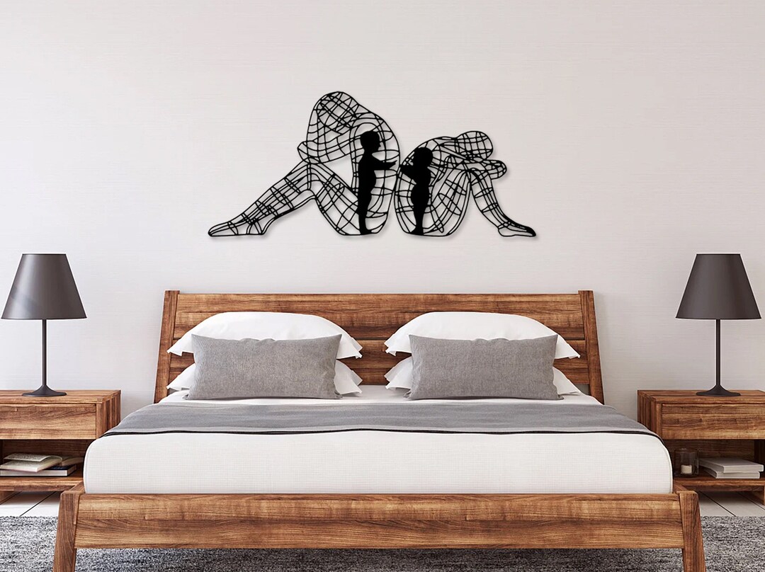 Modern Abstract Couple Wall Art