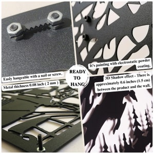 Rock N Roll Metal Wall Art , Rock Music Metal Wall Decor , Guitar Wall ...