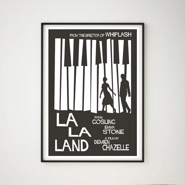 Cartel de La La Land, Arte de pared de La La Land, Cartel de la película, Cartel de la película La La Land, Descarga digital