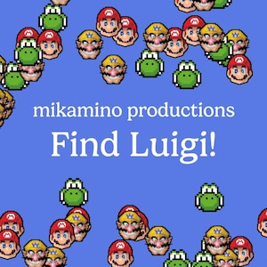 Find Luigi Animated Short Super Mario Video | Video for Twitch Youtube Discord Stream Overlay