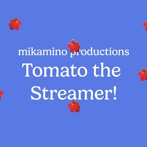 2-IN-1* Animated Short Tomato Attack Stream Overlay | Video for Twitch Youtube Discord Stream Overlay