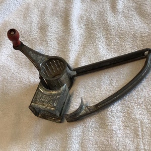 Vintage Wood Handle Grater