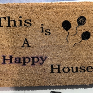 Welcome Mat - House of Balloons