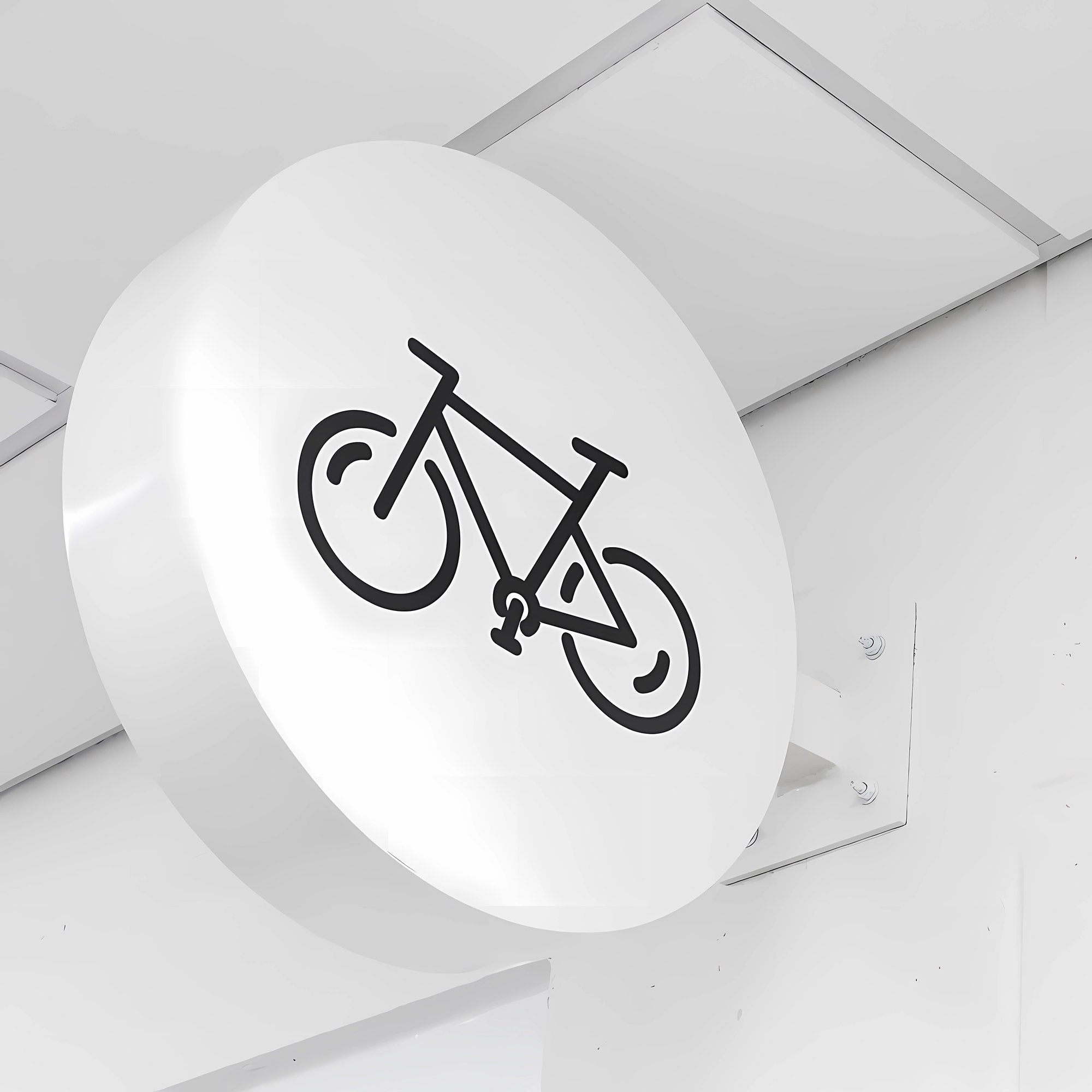 Custom Blade Sign, Doublesided Logo Sign, Custom Business Logo, Round