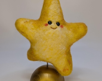 Needle Felted Star Baby