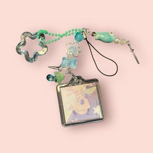 Satoru Gojo Keychain with Charms Jujitsu Kaisen Keychain with Charms JJk Anime gift