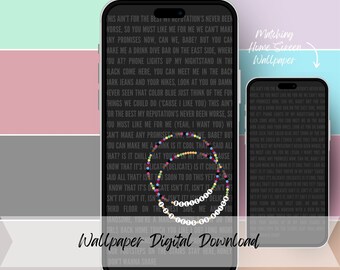Eras Bracelet Wallpapers With Matching App Icons (V2) - Digital Download