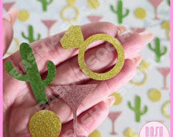 Bikinis & Martinis Bachelorette Confetti - Boho Bachelorette, Scottsdale Desert Bach, Final Fiesta, Drunk In Love, Love Island, Bride Era