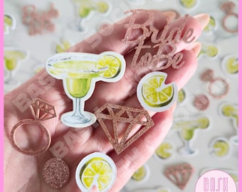 Margaritas & Matrimony Bachelorette Confetti - Final Fiesta Bach, Margs to Mrs, Drunk In Love, Love Island, Bikinis and Martinis, Bride Era
