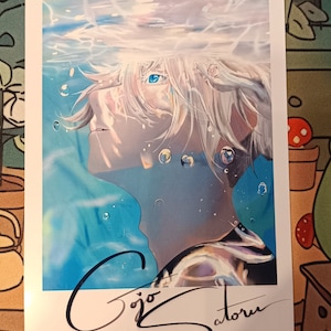 Jujutsu Kaisen Gojo Satoru Underwater Signature photocard