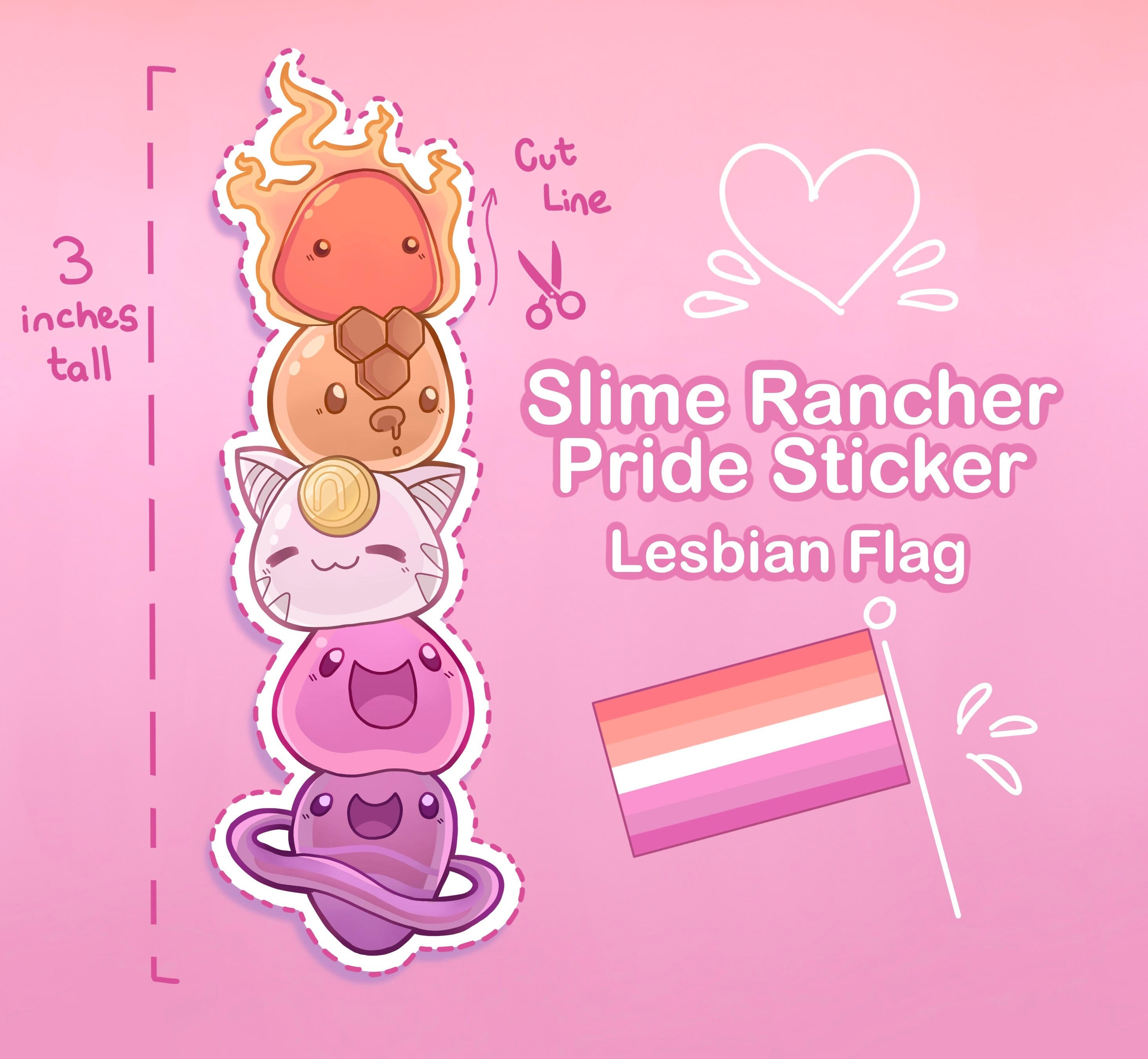 Ranch Slime Inspired Charms Large Slimes pink Slime Charms Game