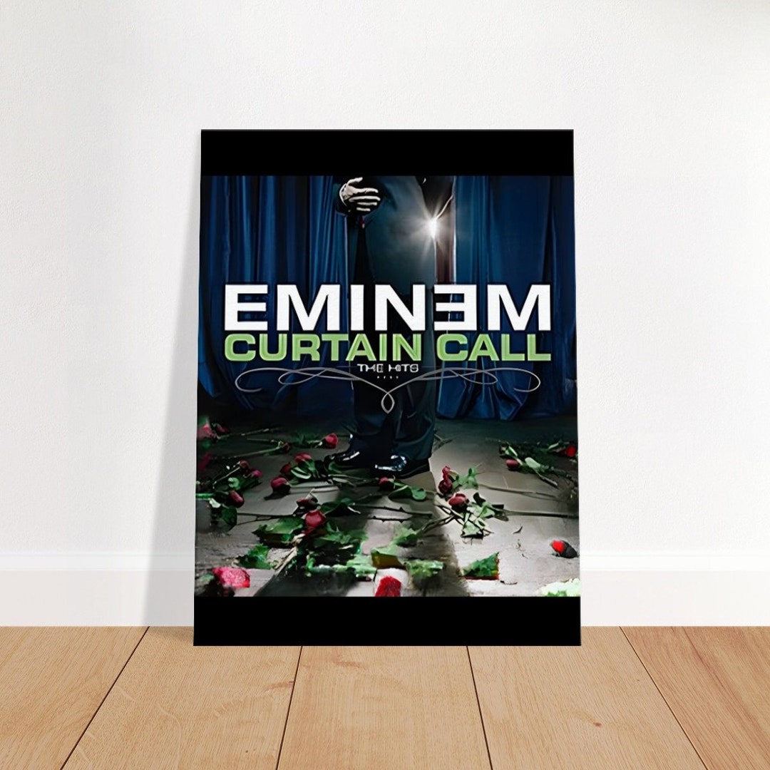 Eminem Curtain Call Album Cover Art Canvas Wall Art - Etsy