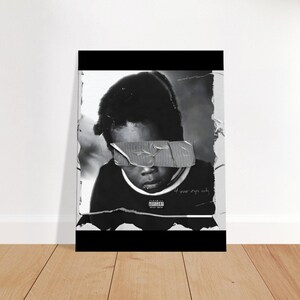 J Cole 4 Your Eyez Only Album Cover Art Canvas Wall Art - Etsy