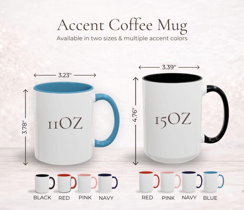 Personalized Striped Mug With Name, Custom Monogram Coffee Cup Gift For Her, Pastel Initial Mug, Bridesmaid Gift, Cute Vintage Mug image 6