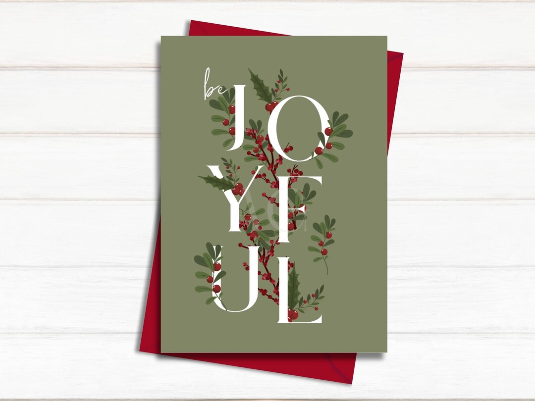 Joyful Christmas Card 