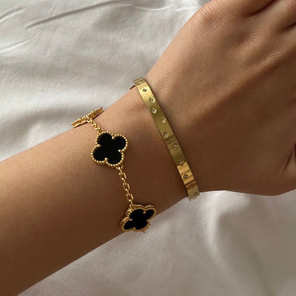 Celestial North Star bracelet- bracelets for women- 18k gold plated - tarnish free - minimal jewellery - Gifts for her -
