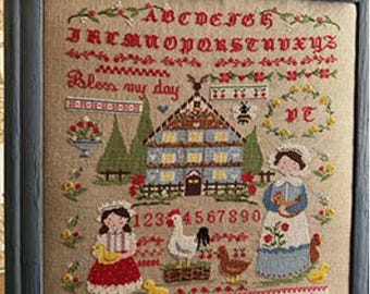 Lilli Violette - *NEW* Bless My Day Counted Cross Stitch