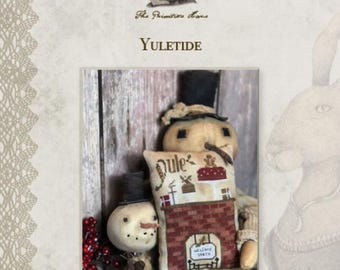 The Primitive Hare - Yuletide Counted Cross Stitch
