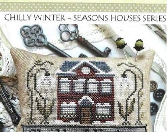Puntini Puntini - Chilly Winter - Seasons Houses Series Cross Stitch