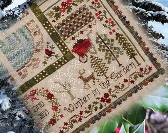 Jeannette Douglas Designs - *NEW* Winter Seasons in the Garden Counted Cross Stitch