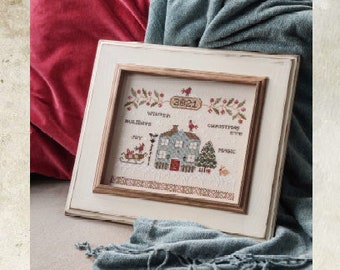 Stitches Through the Years - *PDF* Magic of Winter Counted Cross Stitch PDF Pattern
