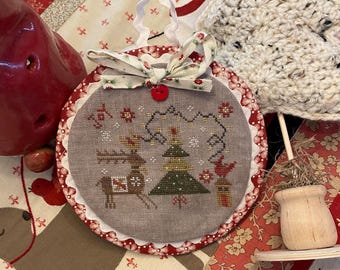 Pansy Patch Quilts & Stitchery - *NEW* With Love and a Little Help Counted Cross Stitch