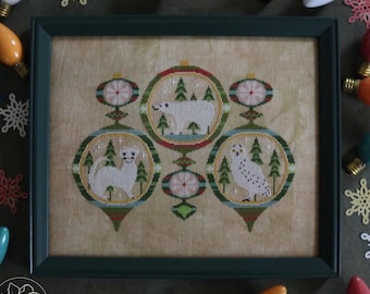 The Blue Flower - *NEW* Snowy & Bright Counted Cross Stitch