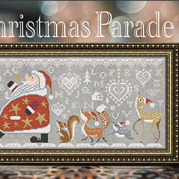 Cottage Garden Samplings - Christmas Parade, Santa Claus