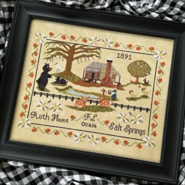 Florida Cross Stitch Etsy