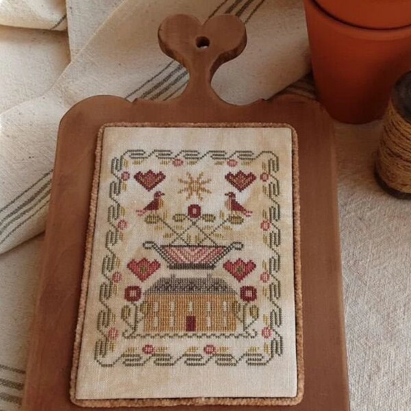 Threadwork Primitive Cross Stitch - Etsy
