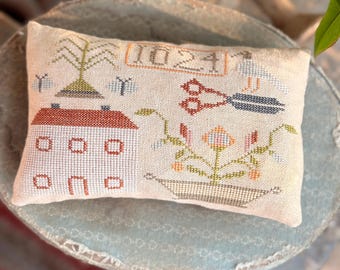 Notforgotten Farm - *NEW* Little Farmhouse ~ Spring Counted Cross Stitch