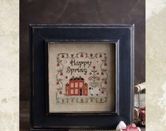 Stitches Through the Years - *PDF* Happy Spring Counted Cross Stitch PDF Pattern