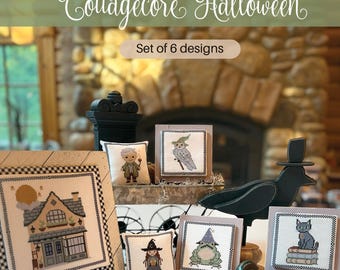Anabella’s Needleart - Cottagecore Halloween Cross Stitch Pattern