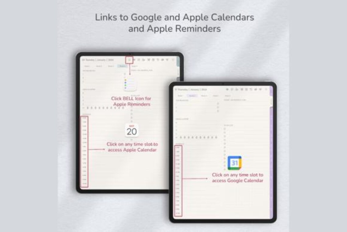 All in One 2025 Undated Digital Planner,goodnotes Planner,daily Planner ...