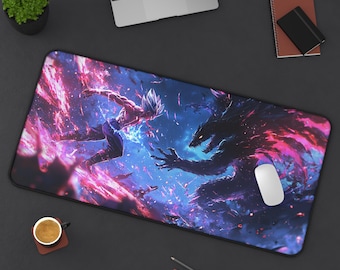 Sung Jin-Woo Desk Mat: Solo Leveling Anime Gaming Mousepad