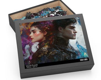 ACOTAR Velaris Puzzle: City of Starlight Fantasy Art