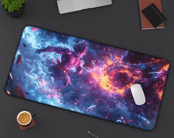 Sung Jin-Woo Desk Mat: Solo Leveling Anime Gaming Mousepad