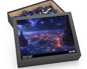 ACOTAR Velaris Puzzle: City of Starlight Fantasy Art