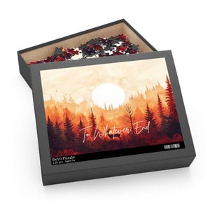 Maasverse Puzzle of Velaris, Terrasen, and Lunathion, ACOTAR Puzzle Throne of Glass Gift Crescent City SJM Merch Bookish Gift Idea Booktok
