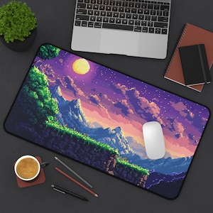 Stardew Valley Desk Mat: Pixel Art Extended Gaming Mouse Pad