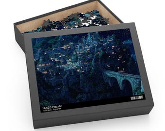 ACOTAR Velaris Puzzle: City of Starlight Fantasy Art