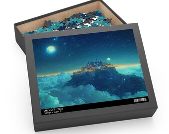 ACOTAR Velaris Puzzle: City of Starlight Fantasy Art